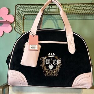 Juicy Couture Heritage Weekender Bowler Bag
